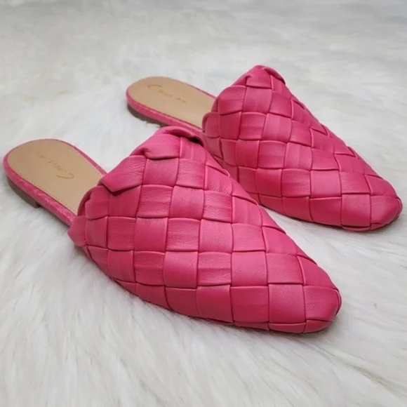 Circus by Sam Edelman Olena Mule Slides Flamingo Pink New In Box - Picture 9 of 16